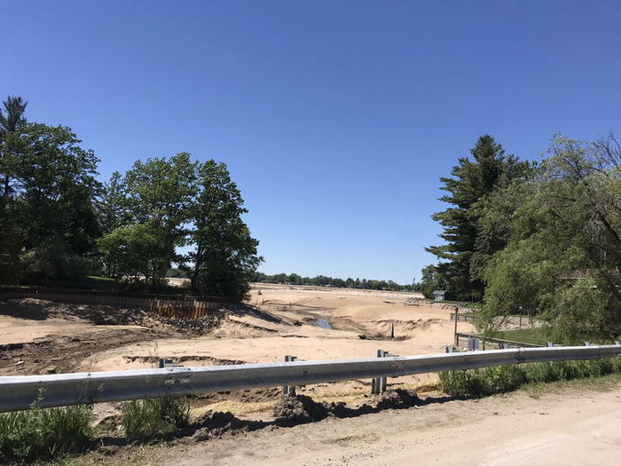 Edenville - Wixom Lake After Dam Break 2020